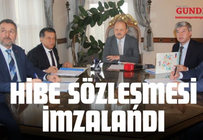 37 Milyonluk Hibe Sözleşmesi İmzalandı