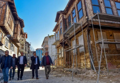 Taşköprü'de Sokak Sağlıklaştırma çalışması başladı