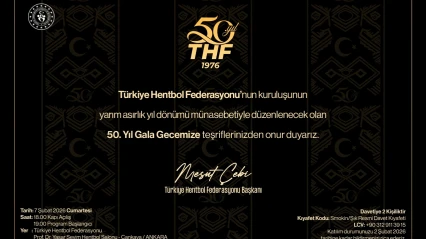 THF 50'nci Yılını Kutlayacak
