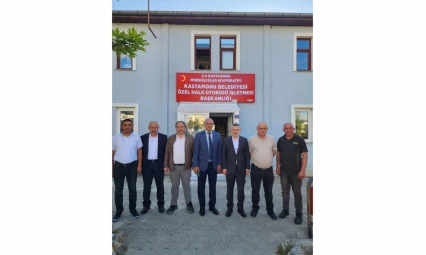 AK Parti'den Otobüsçülere Ziyaret: Elektrikli Otobüs Fikri İstişare Edildi