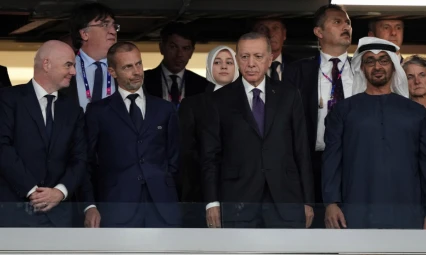 Cumhurbaşkanı Erdoğan Şampiyonlar Ligi finalinde