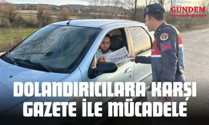Dolandırıcılara Karşı Gazete İle Mücadele