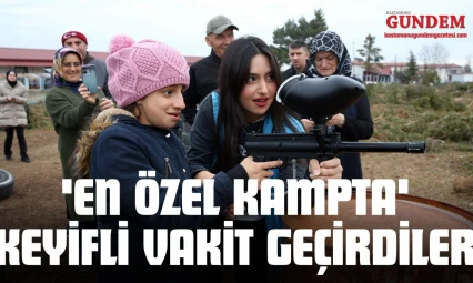 'En Özel Kampta' Keyifli Vakit Geçirdiler