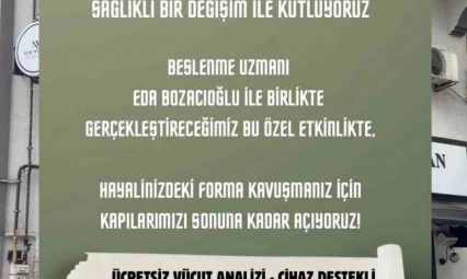 Ereğli'de Ücretsiz Diyetisyen Desteği Ve Vücut Analizi Etkinliği
