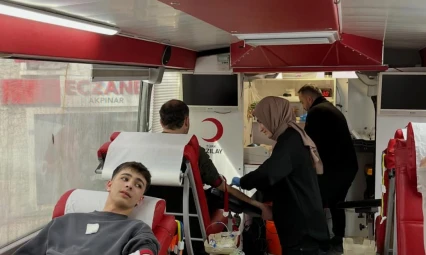 İnebolu'da Kan Bağışına Yoğun İlgi