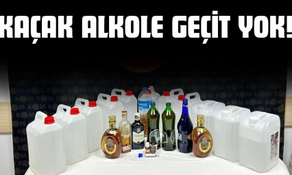 Kaçak Alkole Geçit Yok