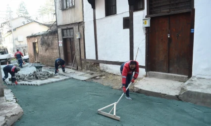Kastamonu'da Belediye Ekiplerinden Yoğun Mesai