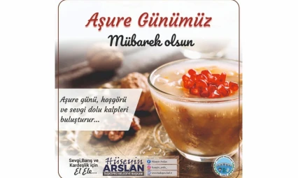 Taşköprü Belediye Başkanı Arslan'dan  Aşure Günü Mesajı
