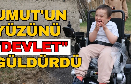 12 Yaşındaki Umut'un Yüzünü 'Devlet' Güldürdü