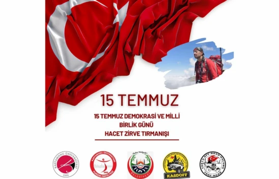 15 Temmuz'da Hacet Zirve Tırmanışı yapılacak