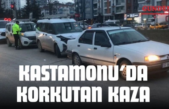 Kastamonu'da Korkutan Kaza