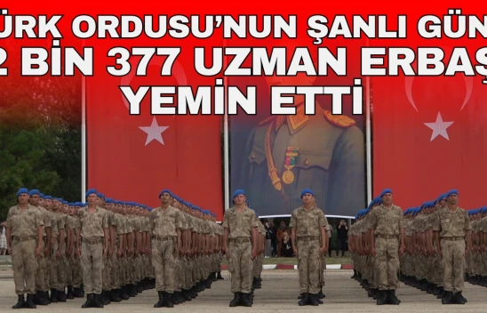 2 Bin 377 Uzman Erbaş Yemin Etti