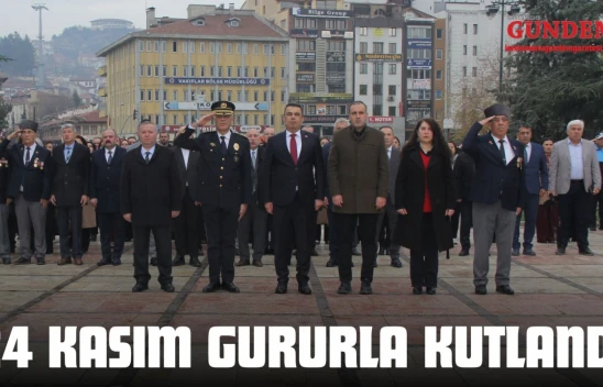 Kastamonu'da 24 Kasım Gururla Kutlandı