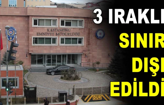 3 Iraklı Sınır Dışı Edildi