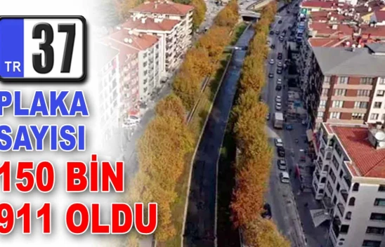 37 Plaka 150 Bin 911 Oldu
