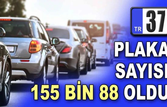 37 Plaka 155 Bin 88 Oldu