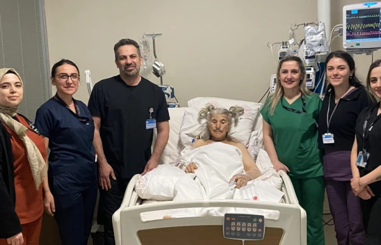 80 Yaşındaki Hasta Sağlığına Kavuştu