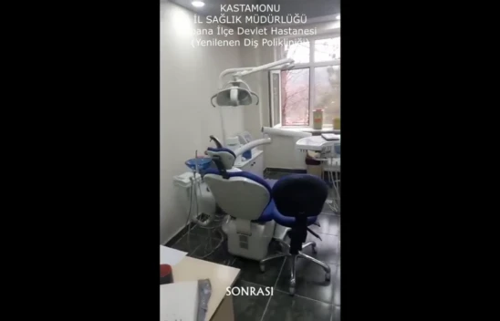 Abana'da Diş Tedavisi Polikliniği Yenilendi