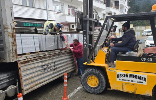 Abana Halk Pazarı Yenileniyor