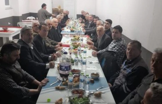 Abana muhtarları iftarda buluştu