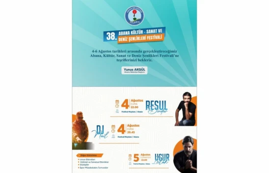 Abana Şenliklerinin programı netlik kazandı