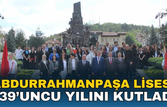 Abdurrahmanpaşa Lisesi 139'uncu Yılını Kutladı