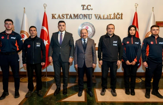 AFAD Heyetinden Kastamonu Valiliğine Ziyaret