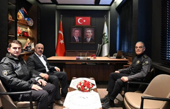 Ağlı Belediyesi'ne Emniyet Ziyareti