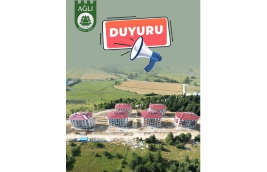 Ağlı'daki TOKİ'ler için kura çekilecek