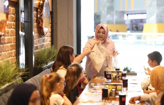 Ağlı'dan Gelen Çocuklar Gönlünce Eğlendi