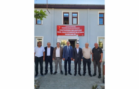 AK Parti'den Otobüsçülere Ziyaret: Elektrikli Otobüs Fikri İstişare Edildi