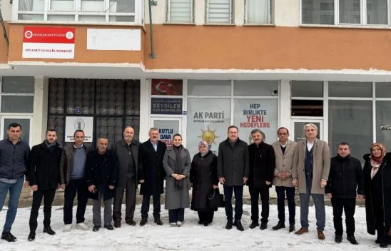 AK Parti İl Başkanı Ahmet Sevgilioğlu, Seydiler İlçe Teşkilatını Ziyaret Etti