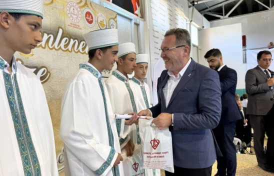 AK Parti İl Başkanı Sevgilioğlu, 43 Hafızın İcazet Sevincine Ortak Oldu