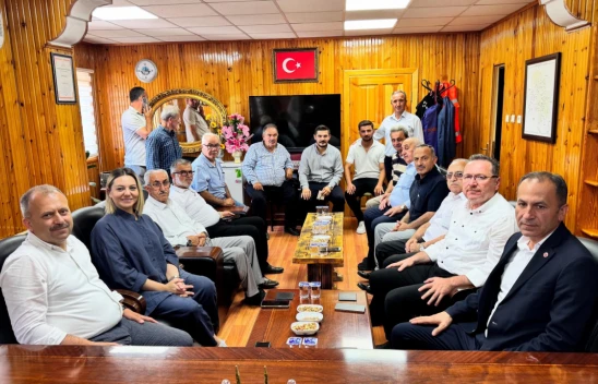 AK Parti Kastamonu Heyetinden Pınarbaşı Belediyesi'ne Ziyaret