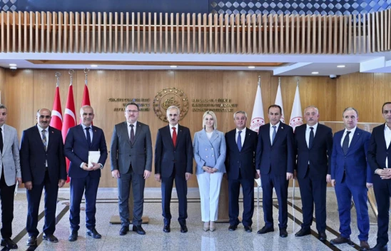 AK Parti Kastamonu Heyetinden Bakan Uraloğlu'na Ziyaret