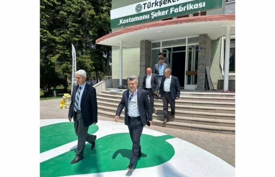 AK Parti Merkez İlçeden Şeker Fabrikasına Ziyaret