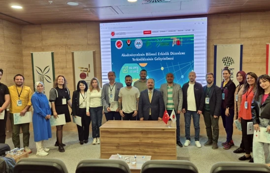 Akademisyenlerin Eğitimi Tamamlandı