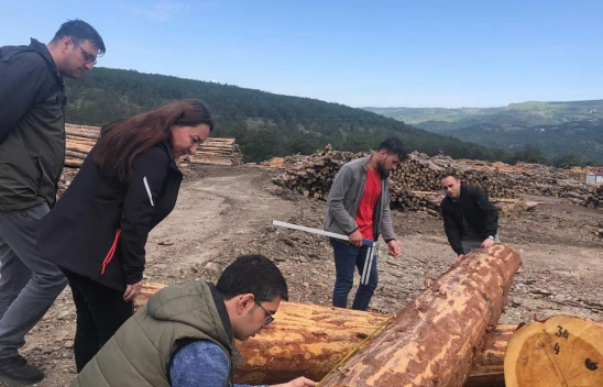 Aksu Orman Emvali Deposunu İncelediler