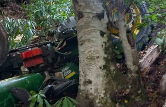 Alaplı'da Traktör Kazası, Sürücü Ağır Yaralı