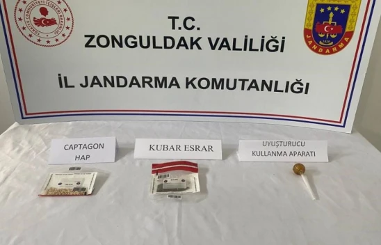 Alaplı'da Uyuşturucu Operasyonu