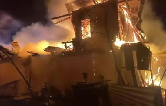 2 Katlı Ev Kül Oldu