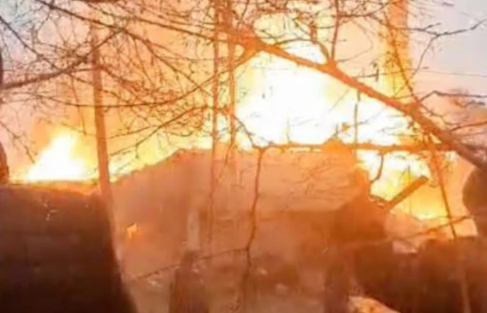 Alevlere Teslim Olan Ev Küle Döndü