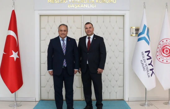 Alptekin Sökmen'den Mesleki Yeterlilik Kurumu Ziyareti