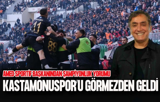 Amed Sportif Başkanı Elaldı, Kastamonuspor'u Görmezden Geldi!