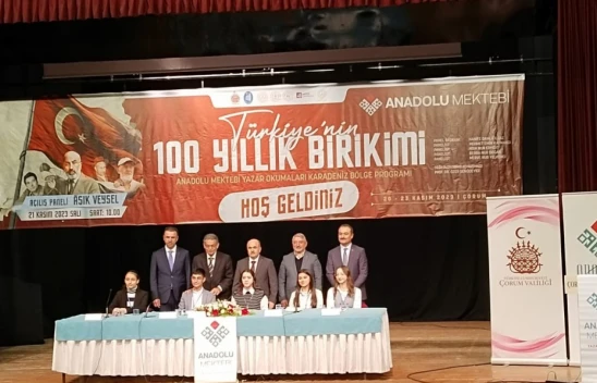 Anadolu Mektebi Yazar Okumaları Etkinlikleri Sürüyor