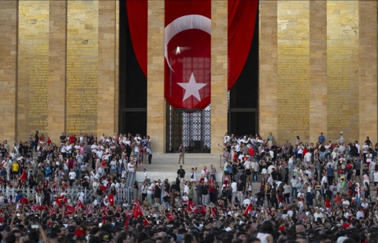 Anıtkabir 30 Ağustos'ta 630 Bini Aşkın Ziyaretçiyi Ağırladı