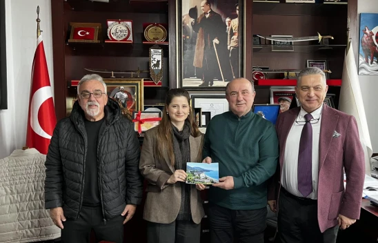 Ankara İnebolu Derneği'nden Başkan Engin Uzuner'e Ziyaret