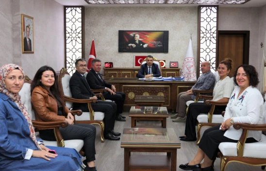 APL Erasmus Proje Ekibinden Hasan Gümüş'e Ziyaret