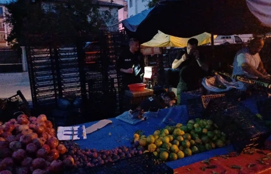 Pazarcıyı Tezgahı Başında Vurdu