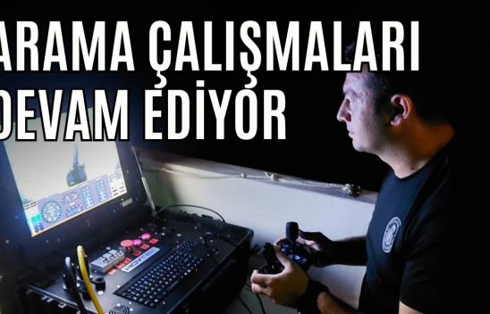 Arama Çalışmaları Devam Ediyor